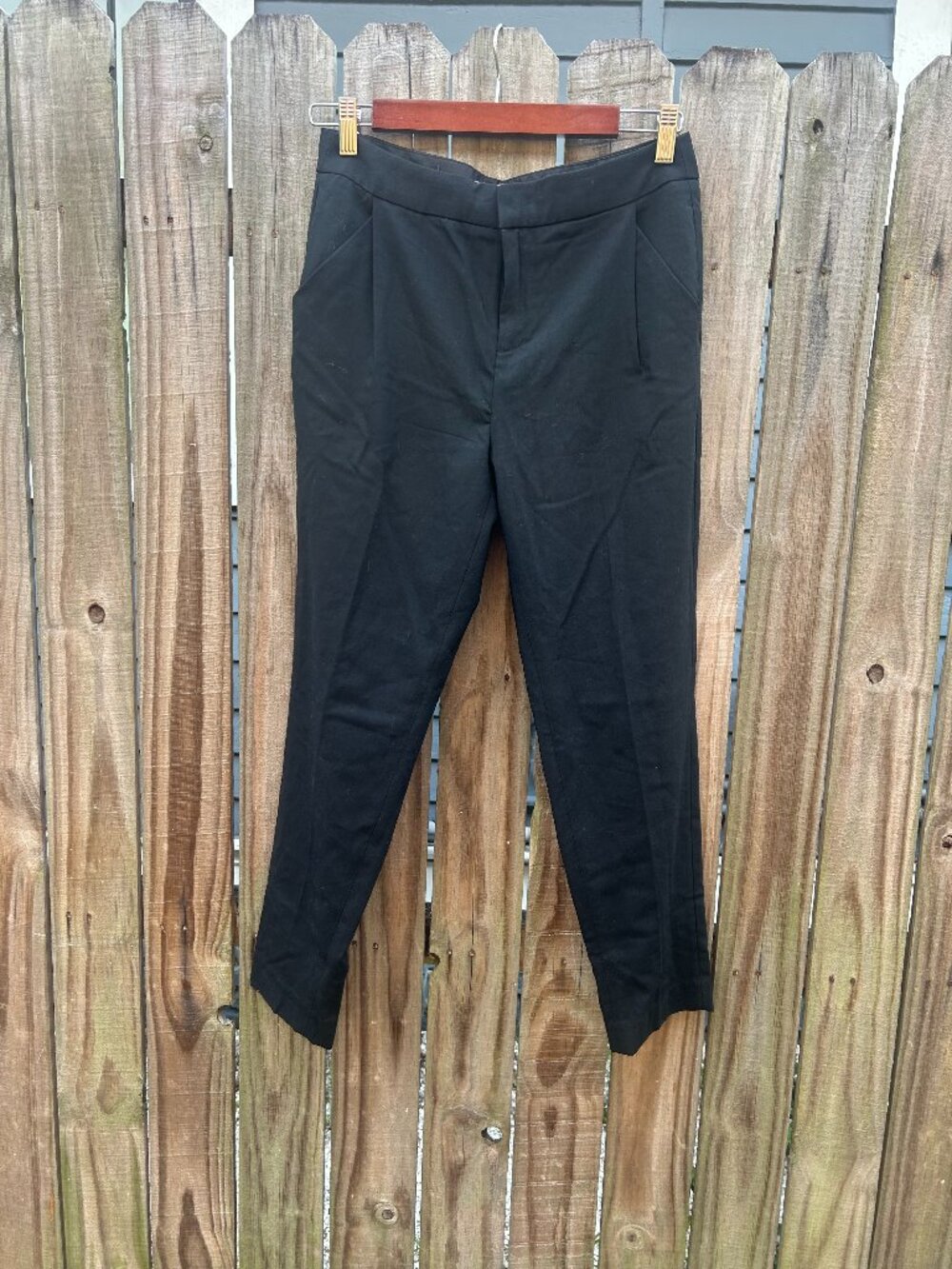 Everlane Womens Wool Classic Slim Leg Dress Pants Ankle Size 2